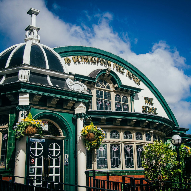 The Sedge Lynn pub, former Temperance Billiard Hall in Chorlton, Manchester. Photo by <a href="https://unsplash.com/@gregwillson?utm_content=creditCopyText&utm_medium=referral&utm_source=unsplash">Greg Willson</a>