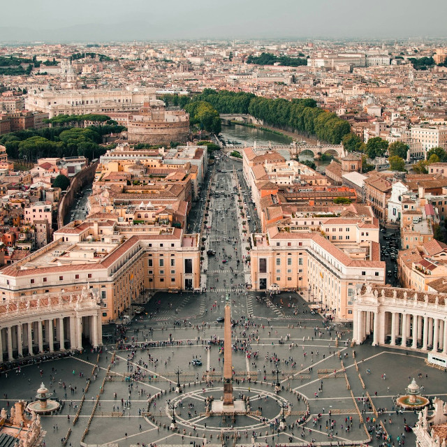 View from the top of the Vatican. Photo by <a href="https://unsplash.com/@milljestic?utm_content=creditCopyText&utm_medium=referral&utm_source=unsplash">Caleb Miller</a>