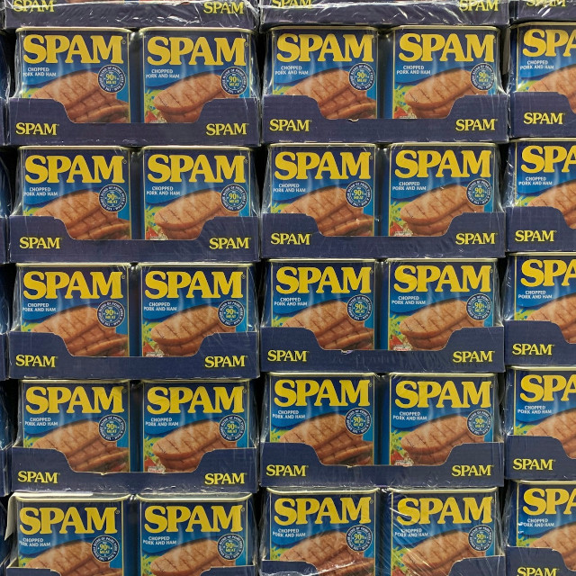 I&rsquo;m pink, therefore I&rsquo;m Spam<br />Photo by <a href="https://unsplash.com/@hannes" target="_blank">Hannes Johnson</a>